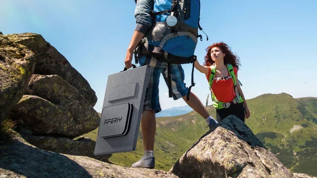 paneles solares portátiles plegable