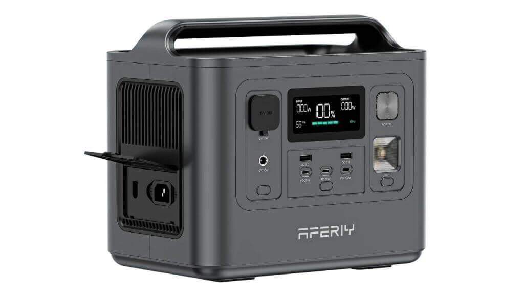 Estación de energía portátil AFERIY P010 800 W / 512 Wh